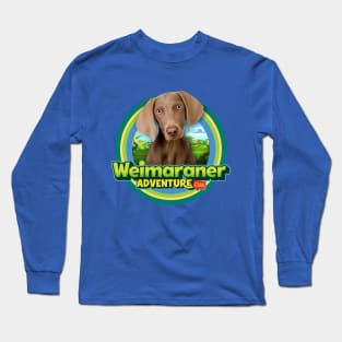 Weimaraner dog Long Sleeve T-Shirt